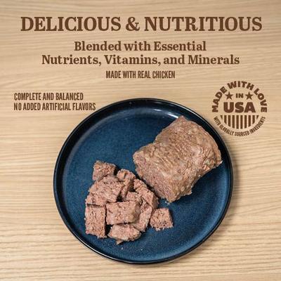 Chopped Chicken Dinner Wet Dog Food, 13.2-oz can, case of 12