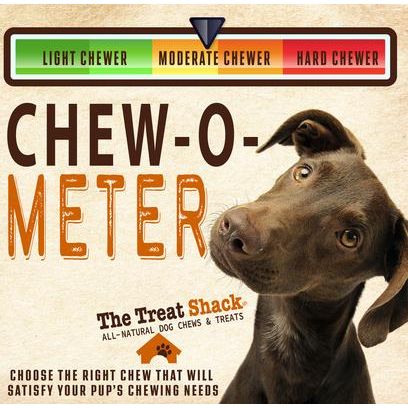 Golosinas de cuero crudo para perros con huesos anudados de 4 a 5 pulgadas, 30 unidades