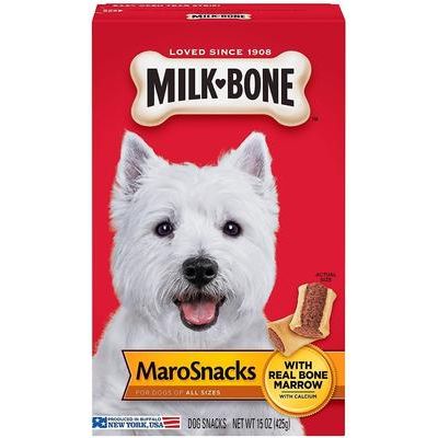 Premios de médula ósea real para perros MaroSnacks, caja de 10 oz
