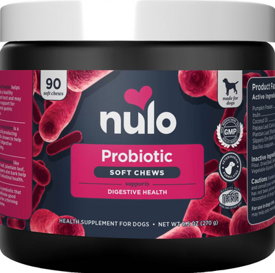 Nulo, Probióticos, sabor Carne de Res, 90 uds
