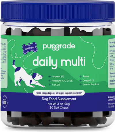 PupGrade, Suplemento multivitamínico para perros, 30 uds.