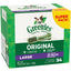 Greenies Original Large, sabor pollo, empaque frontal de 34 unidades