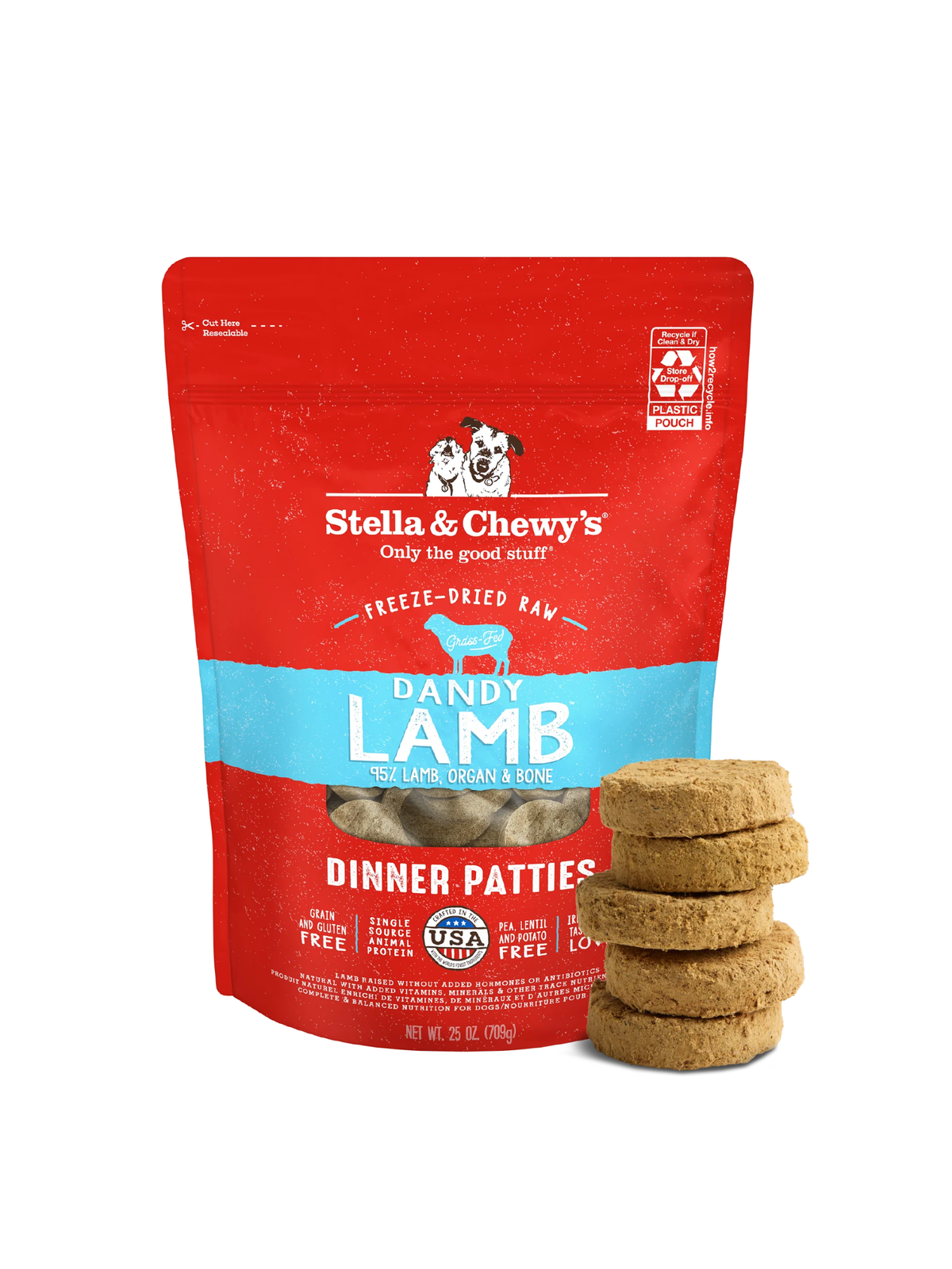 Dandy Lamb Dinner Patties 709 g / 25 oz