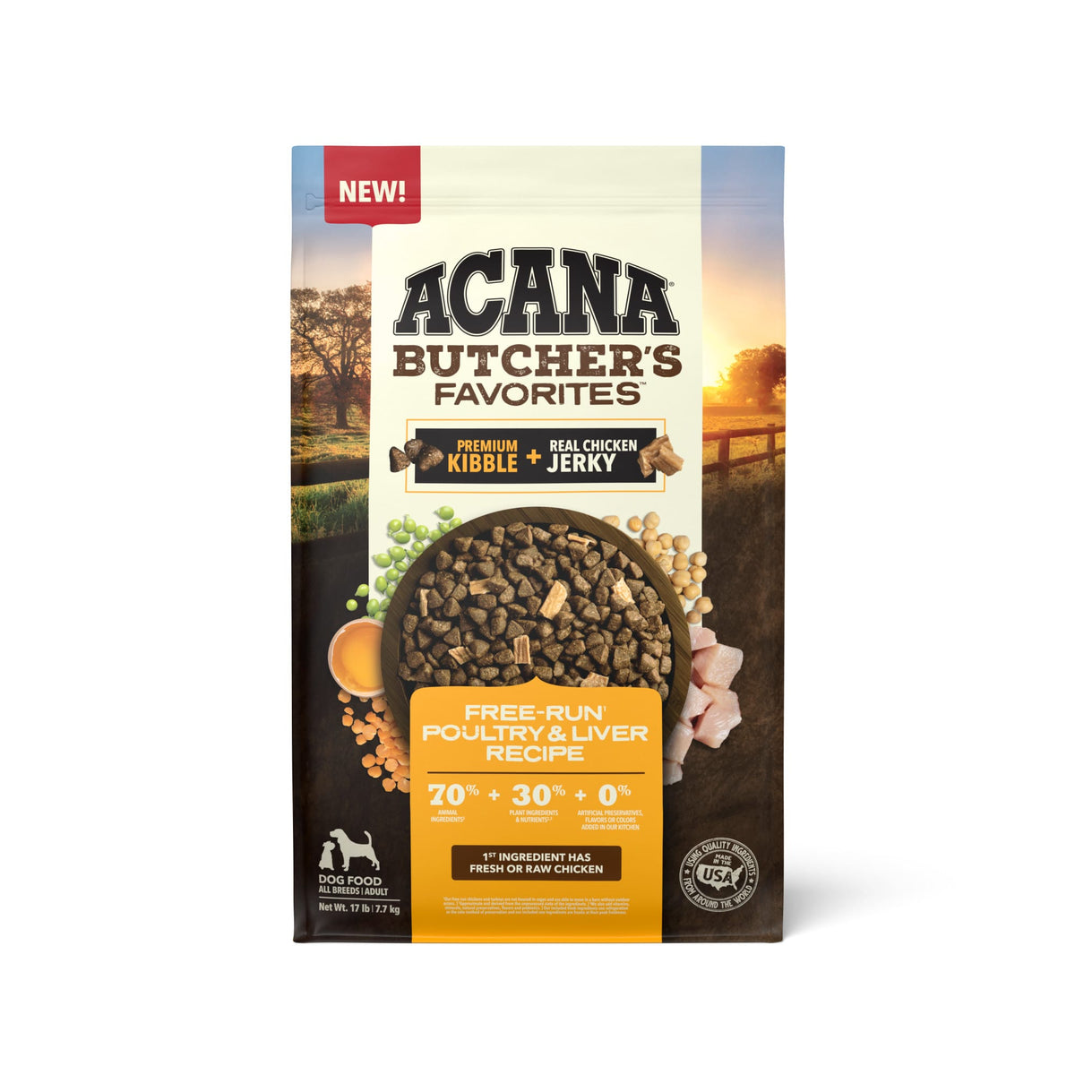 ACANA Butcher's Favorites Poultry Liver 17 lb / 7.71 kg