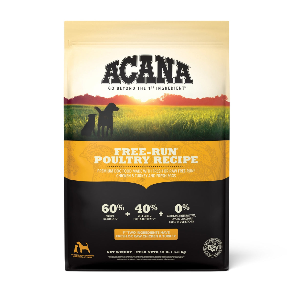 ACANA Recipes sin cereales poultry bolsa 13 lb