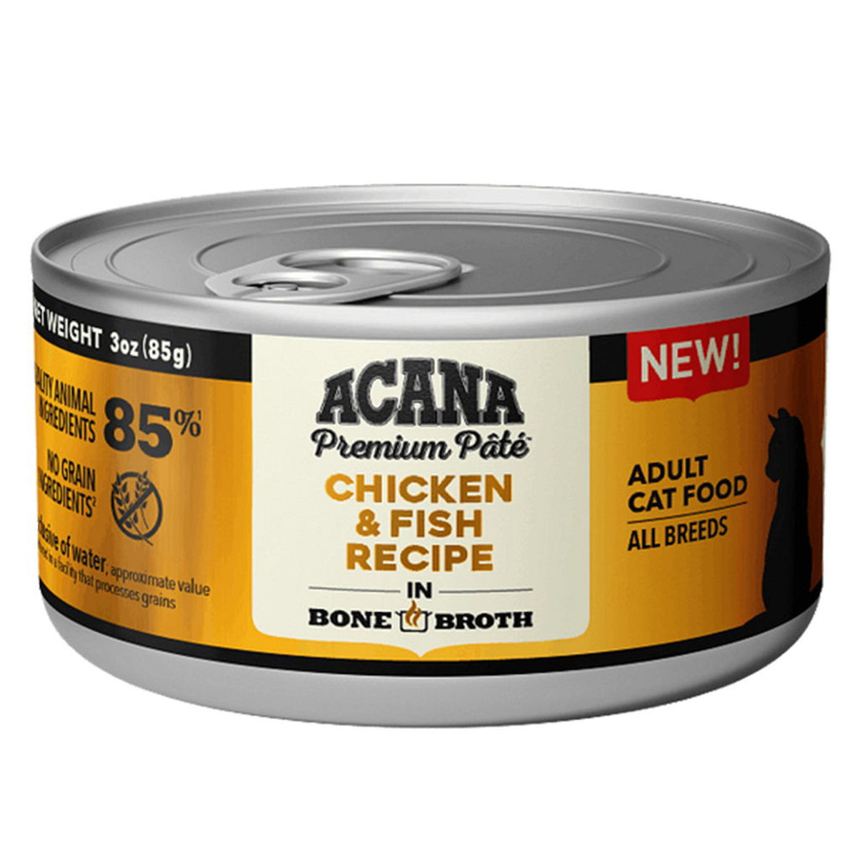 ACANA Premium Paté pollo y pescado, lata 85 g