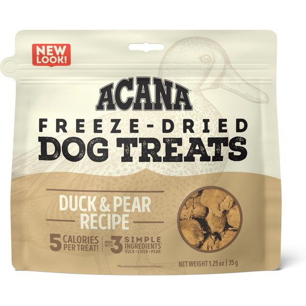 ACANA Singles Duck Pear Freeze-Dried Treats, 1.25 oz 35 g