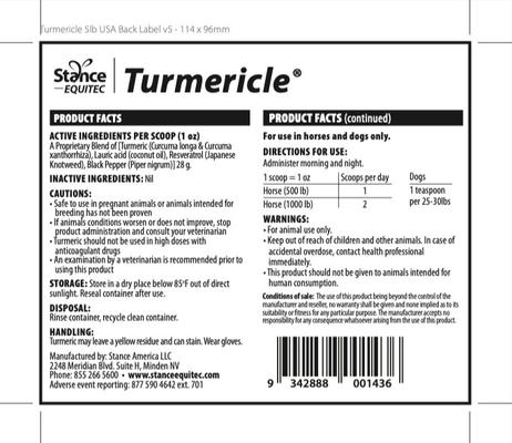 Turmericle Powder Dog Supplement, 1-lb