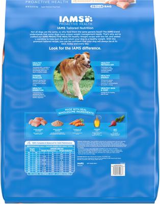 Paquete: Iams MiniChunks Small Kibble + Alimento seco para perros ProActive Health Healthy Weight
