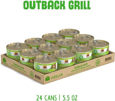 Outback Grill with Trevally & Barramundi Grain-Free Canned Cat Food, 5.5-oz, case of 24