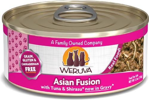 Meow Luau with Mackerel & Pumpkin Grain-Free Canned Cat Food, 3-oz, case of 24