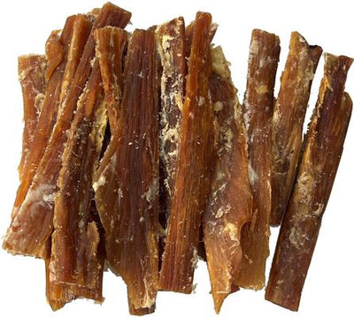 Natural Buffalo Backstrap Tendon Dog Treat, 1-lb bag
