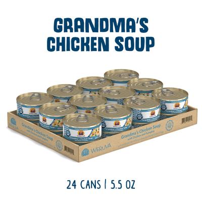 Grandma's Chicken Soup Chicken & Pumpkin in Gravy Grain-Free Wet Cat Food, 5.5-oz, case of 24