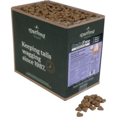 Mini premios para perros sin cereales para la salud de las caderas y articulaciones, caja de 15 lb