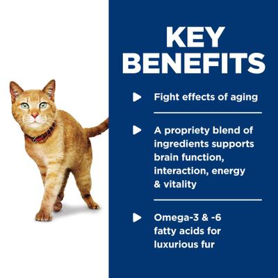 Adult 7+ Senior Vitality Chicken & Vegetable Stew Wet Cat Food, 2.9-oz can, case of 24