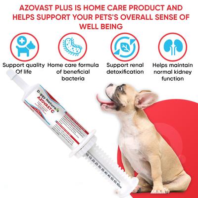 Oral Paste Azovast Plus for Dogs & Cats, 60 count