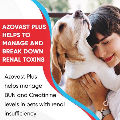 Oral Paste Azovast Plus for Dogs & Cats, 60 count