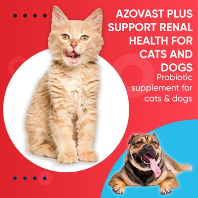 Oral Paste Azovast Plus for Dogs & Cats, 60 count