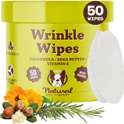 Ear Dog Grooming Wipes, 50 count
