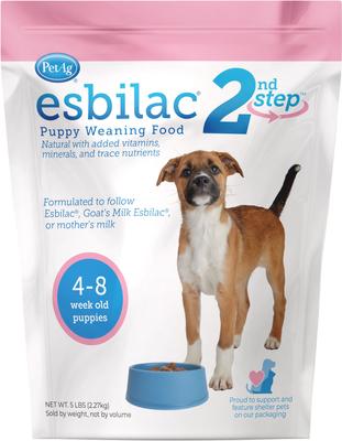 Esbilac 2nd Step Puppy Weaning Food, 5-lb bag