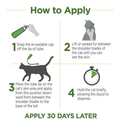 Naturals Flea & Tick Topicals for Cats, 3 doses (3-mos. supply)