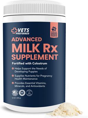 Advanced Milk Rx Dog Supplement, 12-oz jar