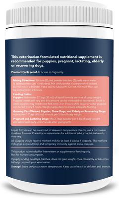 Advanced Milk Rx Dog Supplement, 12-oz jar