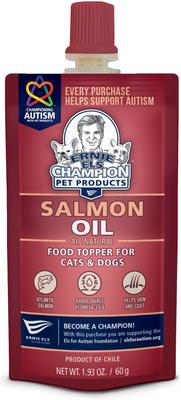 Salmon Oil Dog & Cat Food Topper, 2.1-oz bottle