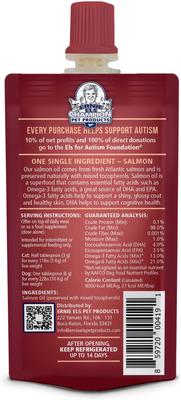 Salmon Oil Dog & Cat Food Topper, 2.1-oz bottle