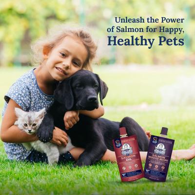 Salmon Oil Dog & Cat Food Topper, 2.1-oz bottle