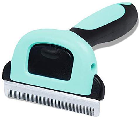Undercoat Deshedding Brush for Short Haired Dog & Cat Shedding Control & Grooming Tool