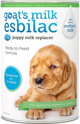Goat's Milk Esbilac Puppy Milk Replacer Liquid for Puppies, 11-fl oz can