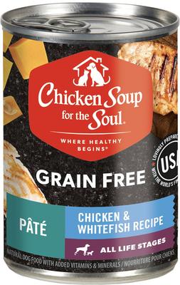 Chicken & Whitefish Recipe Grain-Free Canned Dog Food, 13-oz can, case of 12