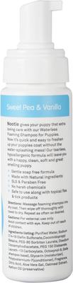 Sweet Pea & Vanilla Foaming for Puppies Tearless Formula Dog Shampoo, 7-fl oz bottle