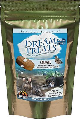 Dream Quail Freeze-Dried Raw Dog & Cat Treats, 125-g bag