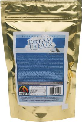 Dream Quail Freeze-Dried Raw Dog & Cat Treats, 125-g bag