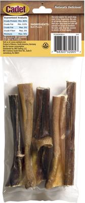 Bully Sticks Dog Chews, Small, 5 count