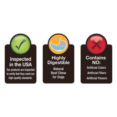 Bully Sticks Dog Chews, Large, 2 count