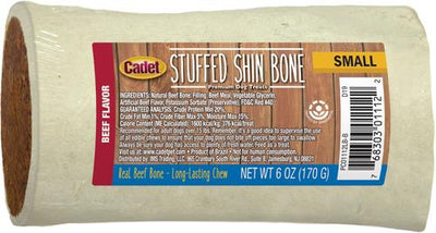 Stuffed Shin Bones Beef Flavor Dog Bones, Small