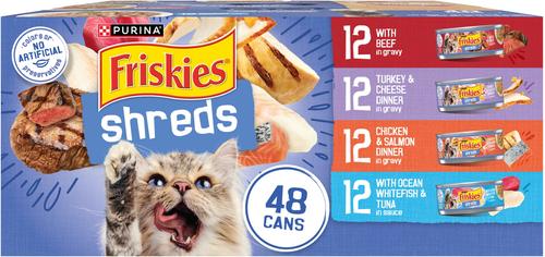 Savory Shreds with Chicken in Gravy Canned Cat Food, 5.5-oz, case of 24