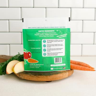 Apples + Carrots Bites Soft & Chewy Dog Treats, 5-oz bag