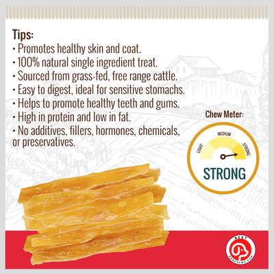 Treats Backstrap Sticks 6-in Dog Treats, 12 count