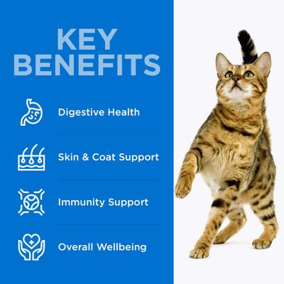 Skin & Digestive Support Salmon & Brown Rice Recipe Dry Cat Food, 3.3-lb bag