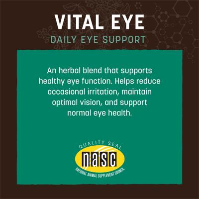Apothecary Vital Eye Herbal Liquid Vision Supplement for Dogs & Cats, 2-fl oz bottle