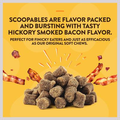 NaturVet, Aller-911 Allergy Aid Scoopable Tiny Bites, apoyo para alergias y piel de perros, sabor tocino ahumado, 312 g