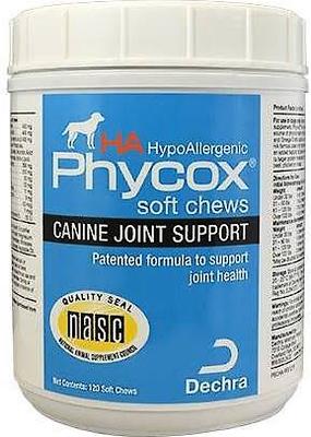 HypoAllergenic HA Soft Chews Joint Supplement for Dogs, 120 count