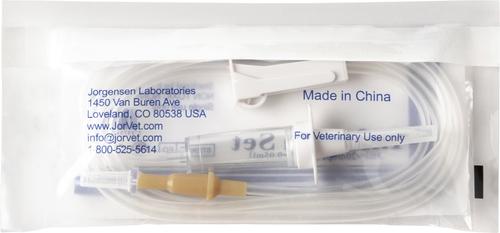 Equipo de infusión de 72 pulgadas, 20 gotas por ml, 1 unidad