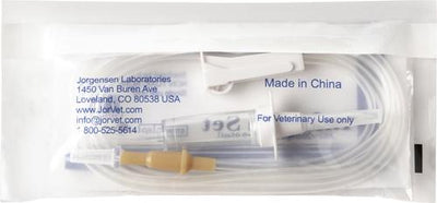 Equipo de infusión de 72 pulgadas, 20 gotas por ml, 1 unidad