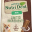 Nutri Dent Filet Mignon Flavored Dog Dental Chews, Regular, Mini, 160 Count