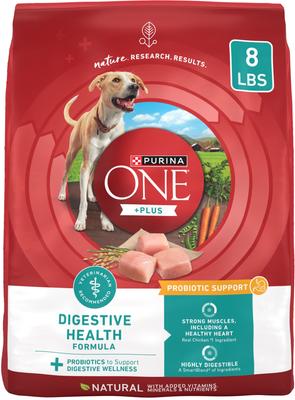 Plus Digestive Health Formula Dry Dog Food, 8-lb bag
